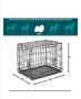 Транспортна клетка за малки кучета (60см), снимка 6
