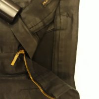 FRANCO FERUCCI - маркова кожена пола, къса , сексапилен модел, с 3 ципа FRANCO FERUCCI+бижу на колан, снимка 12 - Поли - 37446226
