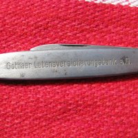 Джобно ножче ножка Solingen, снимка 4 - Антикварни и старинни предмети - 28424461