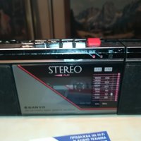 sanyo m-s200f stereo-made in japan-внос switzerland, снимка 3 - Радиокасетофони, транзистори - 28683558