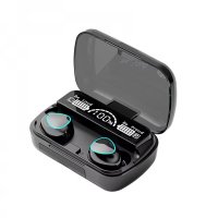 Безжични слушалки M10 с дисплей, снимка 3 - Слушалки и портативни колонки - 43155761