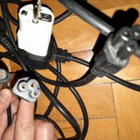 Лот кабели за захранване на лаптоп UK EU, снимка 3 - Други - 27435366