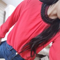 Червена блузка, S размер, снимка 1 - Блузи с дълъг ръкав и пуловери - 27770578