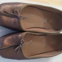 CLARKS балерини – бронз, равни, № 40, снимка 10 - Дамски ежедневни обувки - 38445519