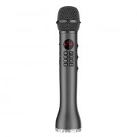 НОВ караоке микрофон с вграден високоговорител L-598, Bluetooth, 9W, снимка 2 - Микрофони - 33067033
