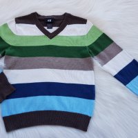 Детски пуловер H&M 5-6 години, снимка 4 - Детски пуловери и жилетки - 34787737