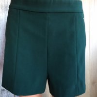 🍀🧚🏻‍♀️Hm,къси панталонки с висока талия в петролено зелен цвят с дълбоко дъно,л размер👉14 лв.👜, снимка 3 - Къси панталони и бермуди - 32974211