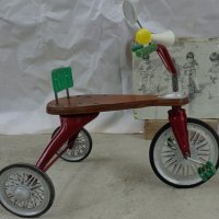 Ретро детски велосипеди триколки употребявани произведени 1977-82 год , снимка 14 - Велосипеди - 36639641