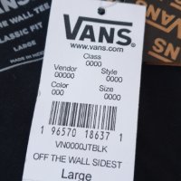 VANS Classic Fit Size L ОРИГИНАЛ! НОВО! Мъжка Тънка Памучна Блуза!, снимка 12 - Блузи - 43186918