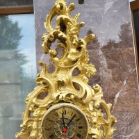 Италиански настолен часовник 0125, снимка 6 - Антикварни и старинни предмети - 40854138