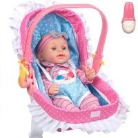 Комплект бебешки кукли с 10 звука и полиморфен порт Bebe, снимка 1 - Кукли - 43298292