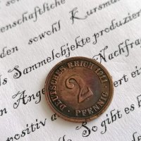 Райх монета - Германия - 2 пфенига | 1911г.; серия A, снимка 1 - Нумизматика и бонистика - 37701493