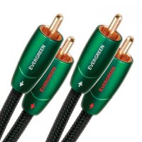 Чинч кабел AudioQuest Evergreen RCA-RCA - 0.6 метра, снимка 1 - Други - 44049956
