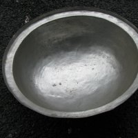Бакърен басан купа, снимка 1 - Антикварни и старинни предмети - 28429330