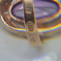 Руски златен пръстен с александрит, снимка 5 - Пръстени - 44877338