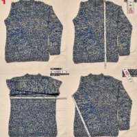 Вълнени Пуловери домашно плетени, снимка 2 - Блузи с дълъг ръкав и пуловери - 40217262