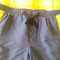 Летен мъжки комплект жълт потник с къси сини гащета Размер М-Л, снимка 2 - Къси панталони и бермуди - 32970845