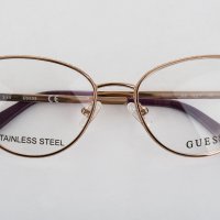 Златисти дамски метални рамки марка Guess , снимка 1 - Слънчеви и диоптрични очила - 38470660