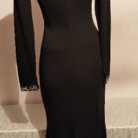 Черна дълга официална рокля Sarah Connor р-р S/М , снимка 12 - Рокли - 37026127