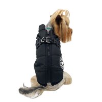 Зимно яке/елек за куче с нагръдник Зимни дрехи за кучета Зимна дреха за куче Кучешки зимни дрехи , снимка 6 - За кучета - 43938709