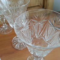 кристални чаши , снимка 8 - Антикварни и старинни предмети - 28433554