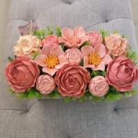 Кашпи с цветя изработени от керамика, снимка 6 - Декорация за дома - 43820703