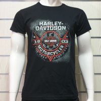 Нова мъжка тениска с дигитален печат MOTOR HARLEY DAVIDSON, мотори, снимка 5 - Тениски - 28933590