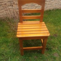 Малко столче (дървено), снимка 3 - Столове - 32278944