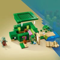 LEGO® Minecraft™ 21254 - Къща на плажа на костенурките, снимка 6 - Конструктори - 43849214