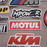 Самозалепващ гланциран стикер лепенка M power Motul KTM Dunlop Formula 1 Moto GP NASCAR RALLI ART, снимка 4 - Аксесоари и консумативи - 38489722