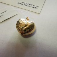Златно "сърце"1.54гр., снимка 3 - Колиета, медальони, синджири - 43984790