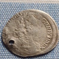 Сребърна монета 6 кройцера Карл шести Прага Бохемия 13783, снимка 3 - Нумизматика и бонистика - 42931272
