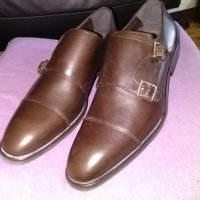 Crarles Tyrwhitt маркови английски обувки естествена кожа нови размер №45 10.5 стелка 295см, снимка 2 - Официални обувки - 39930952