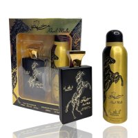 Луксозен арабски комплект за Него, парфюм и дезодорант Lattafa Perfumes Lail Maleki 100ML, снимка 1 - Мъжки парфюми - 44141048