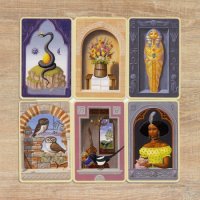 карти оракул AGM MYSTICAL LENORMAND  нови Тази колода с 36 карти насърчава читателите да изследват с, снимка 2 - Карти за игра - 32694083