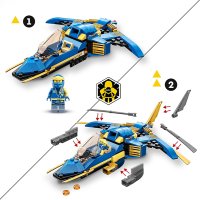 НОВИ! LEGO® NINJAGO™ 71784 Светкавичният самолет на Jay EVO, снимка 8 - Конструктори - 43644786