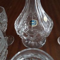 Кристални чаши, сервиз Bohemia Crystal, снимка 4 - Антикварни и старинни предмети - 43375540