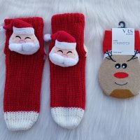 Коледни чорапи, снимка 6 - Дамски чорапи - 34883765