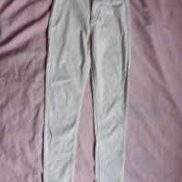 Бледорозови дънки клин НМ, снимка 2 - Детски панталони и дънки - 33103806