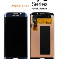 Нов 100% Оригинален LCD Дисплей + Тъч скрийн  за Samsung Galaxy S6 Edge SM-G925F Черен и Златист, снимка 1 - Резервни части за телефони - 31475384