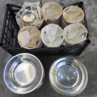 Нови купички и чинии алпака , снимка 1 - Чинии - 20551432