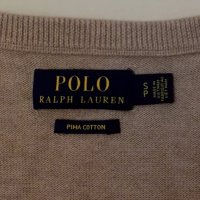 POLO Ralph Lauren НОВ оригинален пуловер S памучна топла блуза, снимка 3 - Пуловери - 35603540
