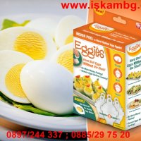 Форми за Варене на Яйца без Черупки Eggies , снимка 1 - Други - 26847195