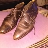 Daniel Hechter Франция пръскани обувки естествена кожа размер №44 стелка 28см, снимка 2 - Официални обувки - 38428362