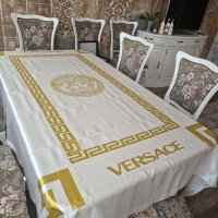 Луксозна покривка от сатен Versace, снимка 2 - Покривки за маси - 40518279