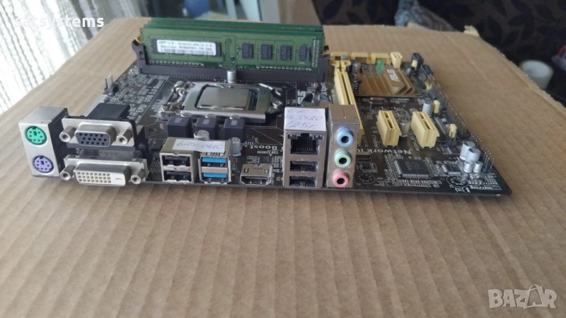 Дънна платка Asus B85M-G Socket LGA1150 CPU+FAN+RAM, снимка 1