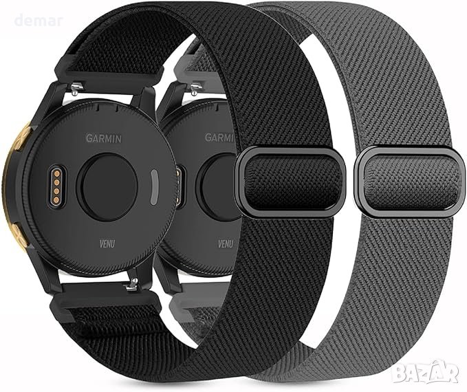 2 пакета 18 мм еластични найлонови каишки за часовник, снимка 1