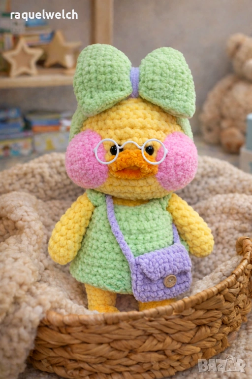 Ръчно Изплетено Пате "Амигуруми", снимка 1