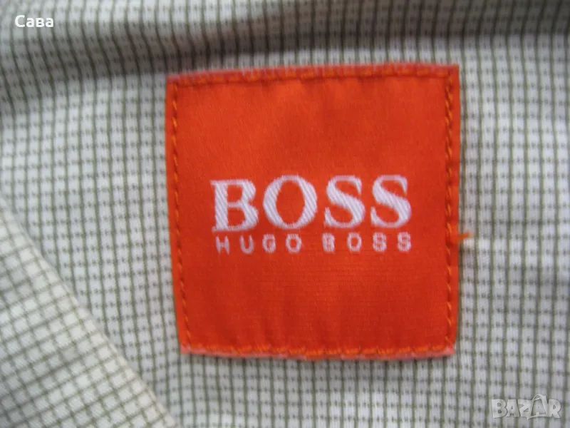 Риза BOSS  мъжка,Л, снимка 1