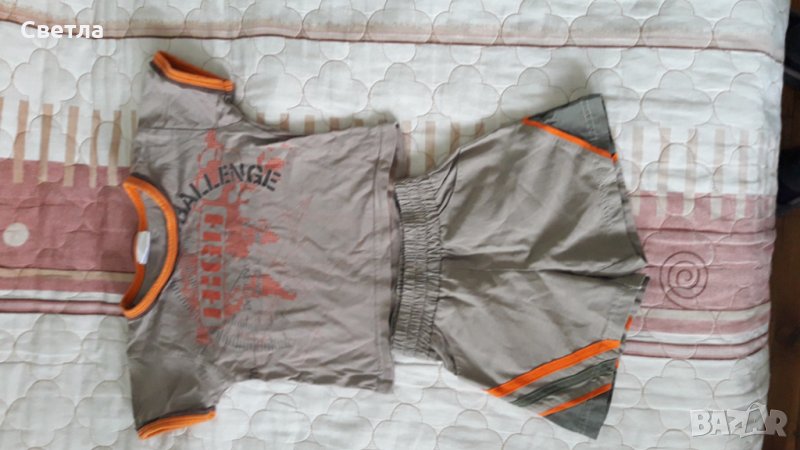 Памучен детски комплект за ръст 80 см. , снимка 1